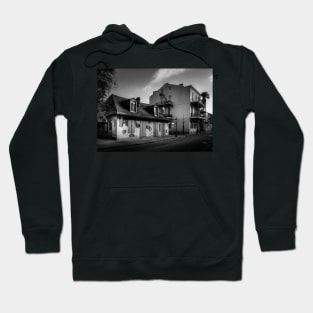 Lafitte In The Morning In Black and White Hoodie